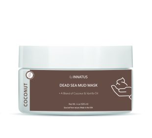 Dead Sea Mud Mask with Agave Coconut Oil – 4oz Detoxifying & Hydrating Face Mask – Purifies Skin & Controls Acne While Nourishing with Coconut Agave O