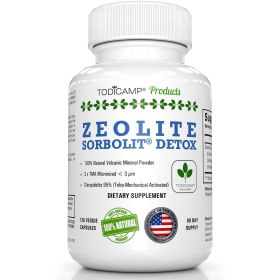 Zeolite Detox Capsules 120 Zeolite Capsules 1 2 µm Clinoptilolite Zeolite Detox 2 Months Supply Zeolite Clinoptilolite Capsules Zeolite Sorbolit Detox