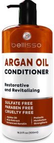 Argan Oil Conditioner Sulfate Free with No Parabens Moroccan Botanicals for Women and Men Professional Moisturizing Anti Frizz Hydrating Solution