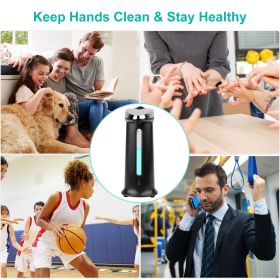 Automatic Soap Dispenser 400ML/16.9OZ Anti-slip Sensor Refillable Hand Gel Desktop Dispenser 2 Drop Volume Adjustment