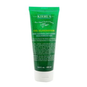 KIEHL'S - Men's Oil Eliminator Deep Cleansing Exfoliating Face Wash 616205 200ml/6.8oz