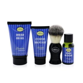 THE ART OF SHAVING - The 4 Elements Of The Perfect Shave 4-Pieces Kit-Lavender: Pre-Shave Oil 30ml+Shaving Cream 45ml+After-Shave Balm 30ml+Sha..